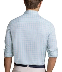 Southern Tide Coastal Breeze Edisto Island Plaid Long Sleeve Woven Shirt