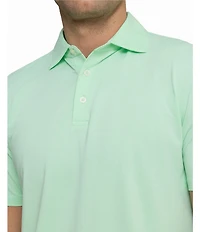 Southern Tide Coastal Breeze Heather Performance Short Sleeve Polo Shirt