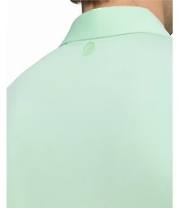 Southern Tide Coastal Breeze Heather Performance Short Sleeve Polo Shirt