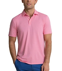 Southern Tide Coastal Breeze Heather Performance Short Sleeve Polo Shirt