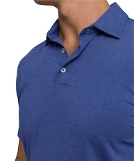 Southern Tide Coastal Breeze Heather Performance Short Sleeve Polo Shirt