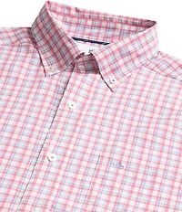 Southern Tide Coastal Breeze Maravilla Plaid Long Sleeve Woven Shirt
