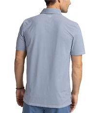 Southern Tide Coastal Breeze Stripe Short Sleeve Polo Shirt