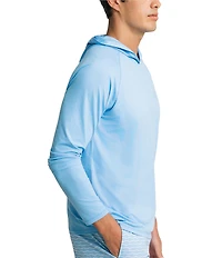 Southern Tide Crossed Lines Coastal Breeze Performance Hoodie