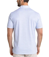 Southern Tide Driver Get In Shape Printed Short Sleeve Polo Shirt