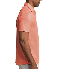 Southern Tide Driver Getting Ziggy With It Printed Short Sleeve Polo Shirt