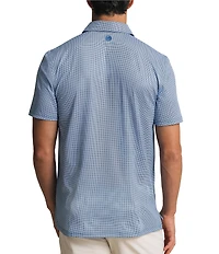 Southern Tide Driver Ocean Vista Printed Short Sleeve Polo Shirt