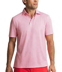 Southern Tide Driver Ocean Vista Printed Short Sleeve Polo Shirt