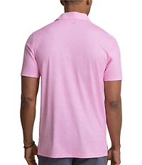 Southern Tide Driver Paradise Shores Printed Short Sleeve Polo Shirt