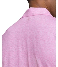 Southern Tide Driver Paradise Shores Printed Short Sleeve Polo Shirt