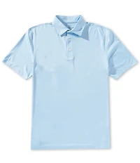 Southern Tide Driver Spring Geo Printed Short Sleeve Polo Shirt