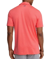 Southern Tide Driver Spring Geo Printed Short Sleeve Polo Shirt