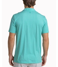 Southern Tide Driver Weaving Around Short Sleeve Polo Shirt