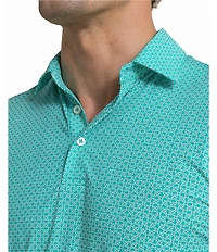 Southern Tide Driver Weaving Around Short Sleeve Polo Shirt