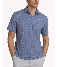 Southern Tide Driver Weaving Around Short Sleeve Polo Shirt