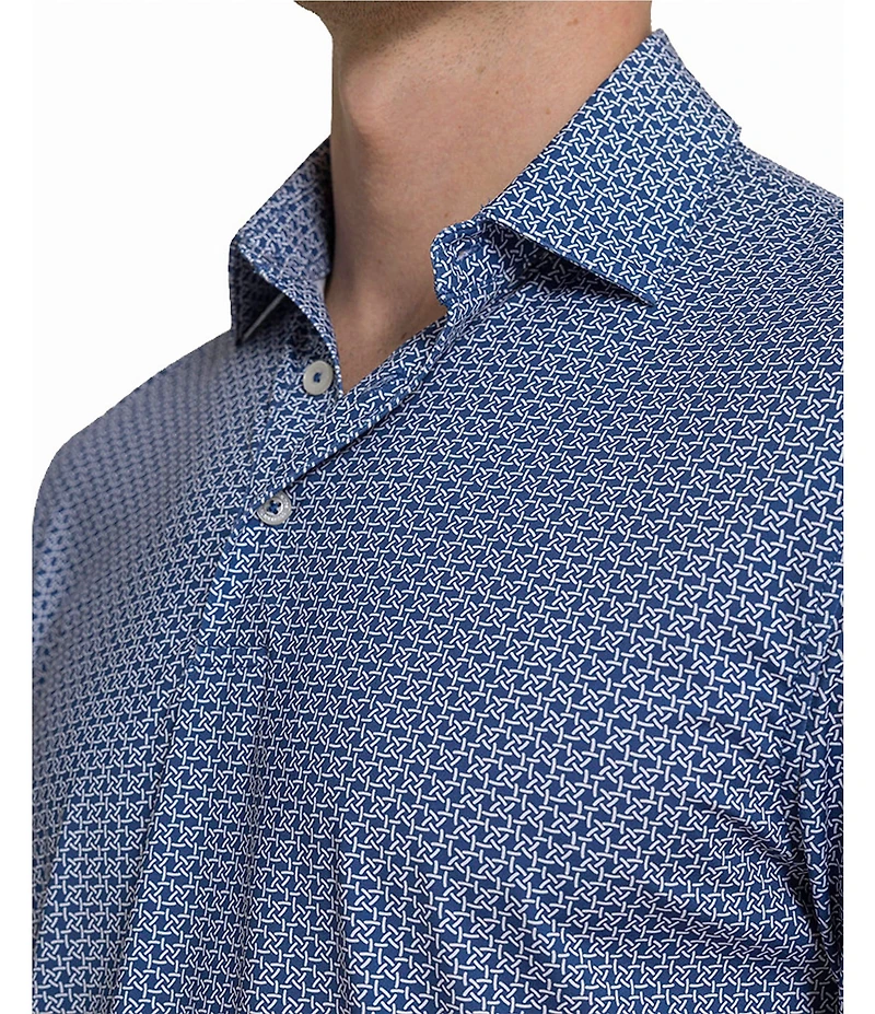 Southern Tide Driver Weaving Around Short Sleeve Polo Shirt