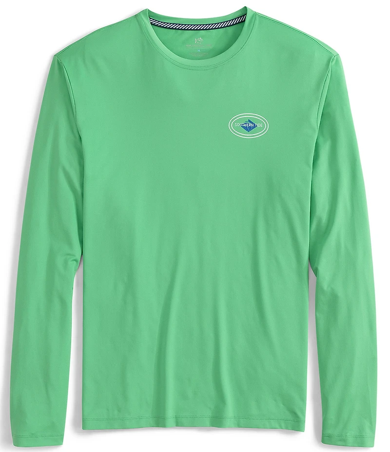 Southern Tide Est 2006 Badge Performance Stretch Long Sleeve Graphic T-Shirt