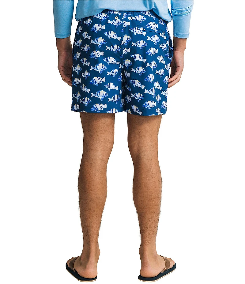 Southern Tide Feeling Fintastic Maritime Swim Trunks