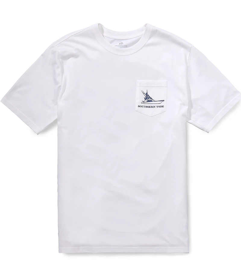 Southern Tide Fishing Boat Short Sleeve T-Shirt