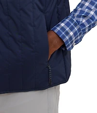 Southern Tide Greenwood Packable Quilted Vest