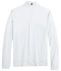 Southern Tide Heather Cruiser Micro Stripe Quarter-Zip Pullover