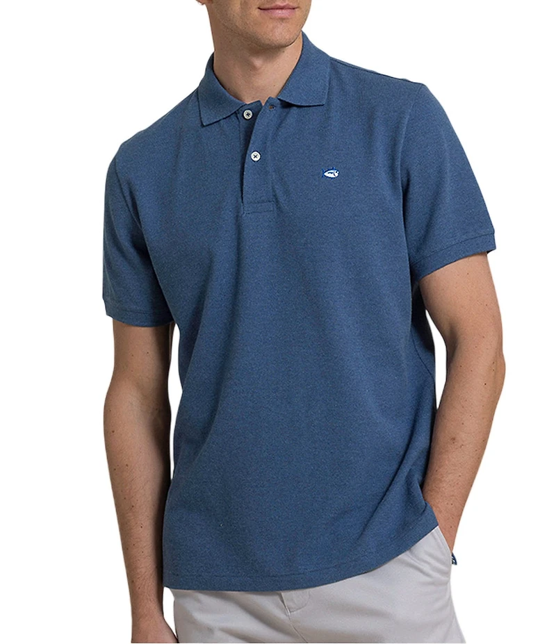 Southern Tide Heather Skipjack Short Sleeve Polo Shirt