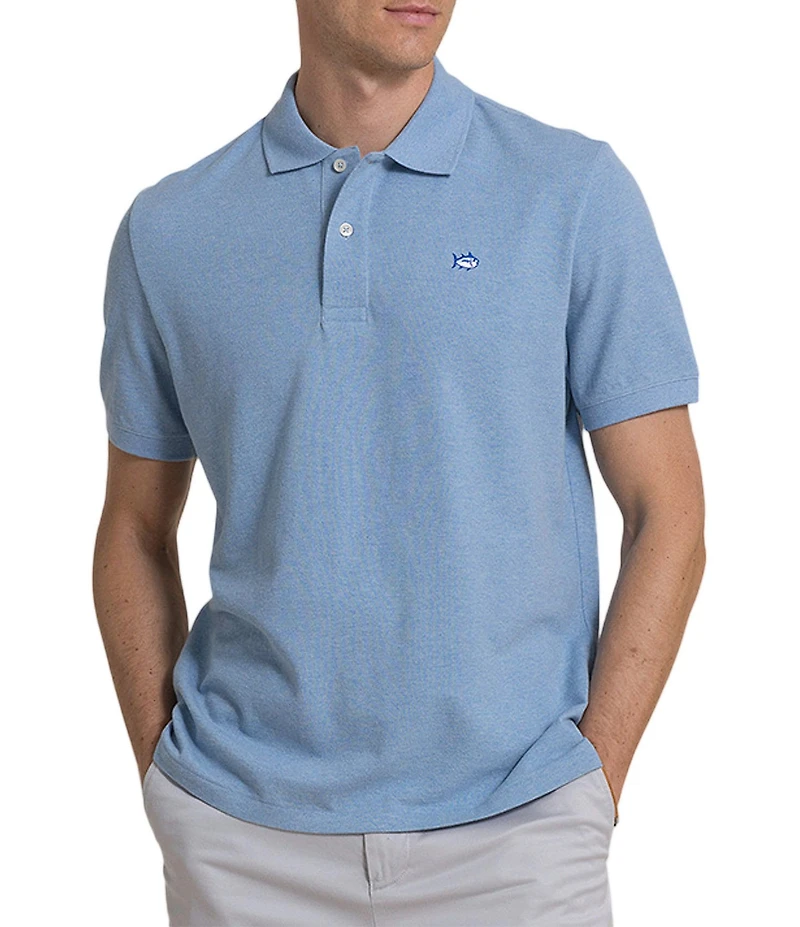 Southern Tide Heather Skipjack Short Sleeve Polo Shirt