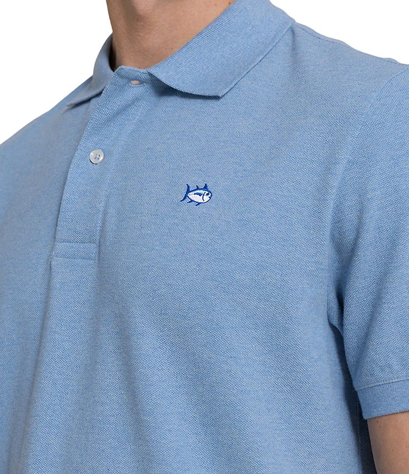 Southern Tide Heather Skipjack Short Sleeve Polo Shirt