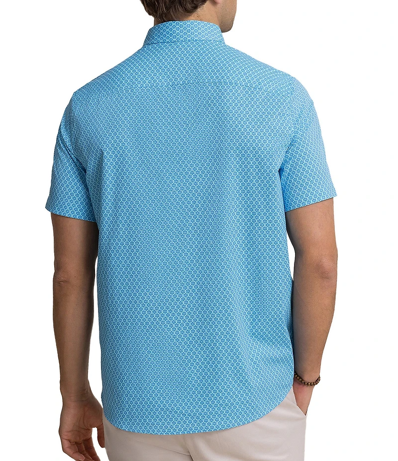 Southern Tide Intercoastal Flower Garden Short Sleeve Woven Shirt