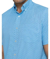 Southern Tide Intercoastal Flower Garden Short Sleeve Woven Shirt