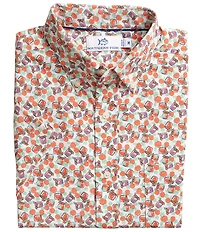Southern Tide Intercoastal Paloma Paradise Short Sleeve Woven Shirt