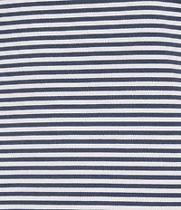 Southern Tide Kira Stripe Half Zip Stand Collar Long Sleeve Pullover