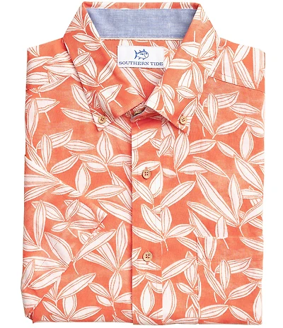 Southern Tide Kokomo Row Short Sleeve Woven Shirt
