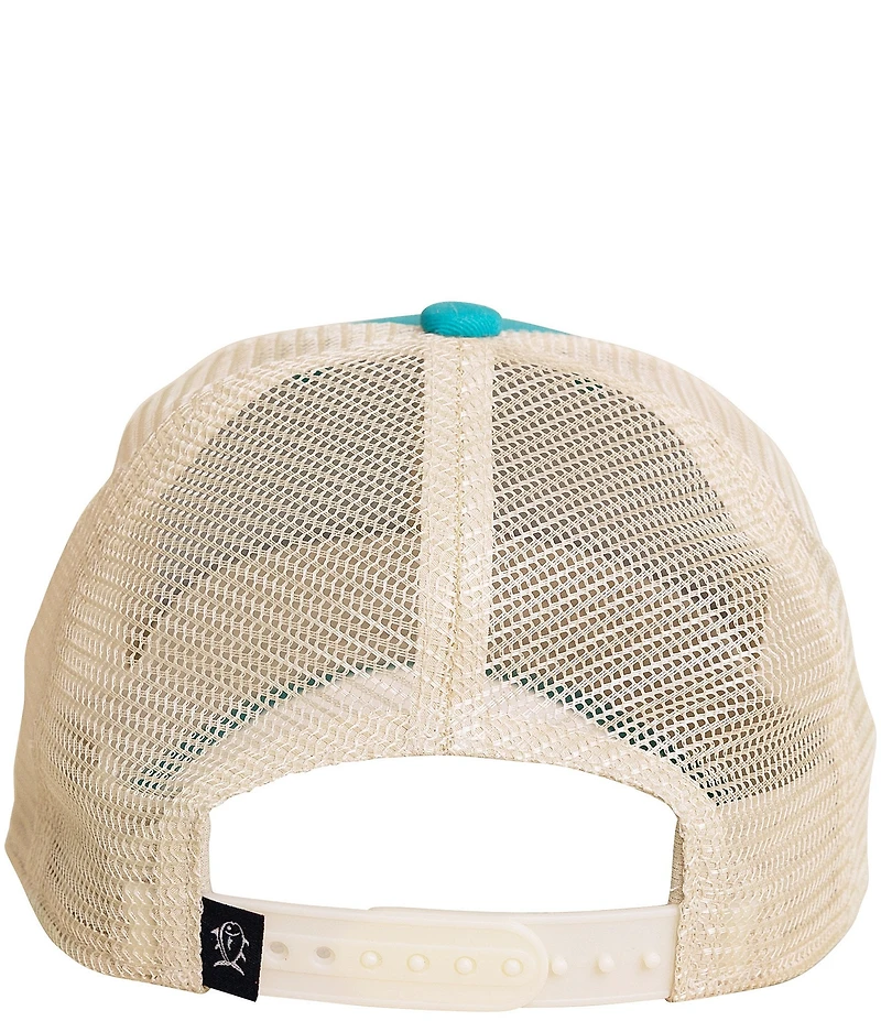Southern Tide Leather Patch Trucker Hat