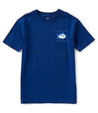 Southern Tide Little/Big Boys Short Sleeve Skipjack Logo T-Shirt