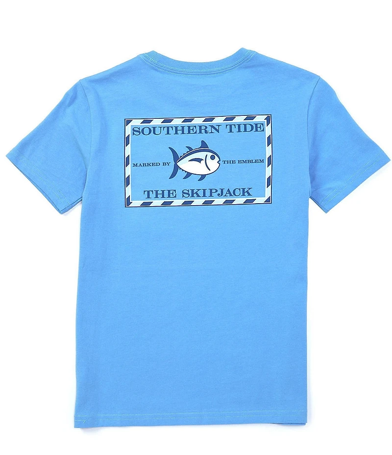 Southern Tide Little/Big Boys Short-Sleeve Skipjack Logo T-Shirt