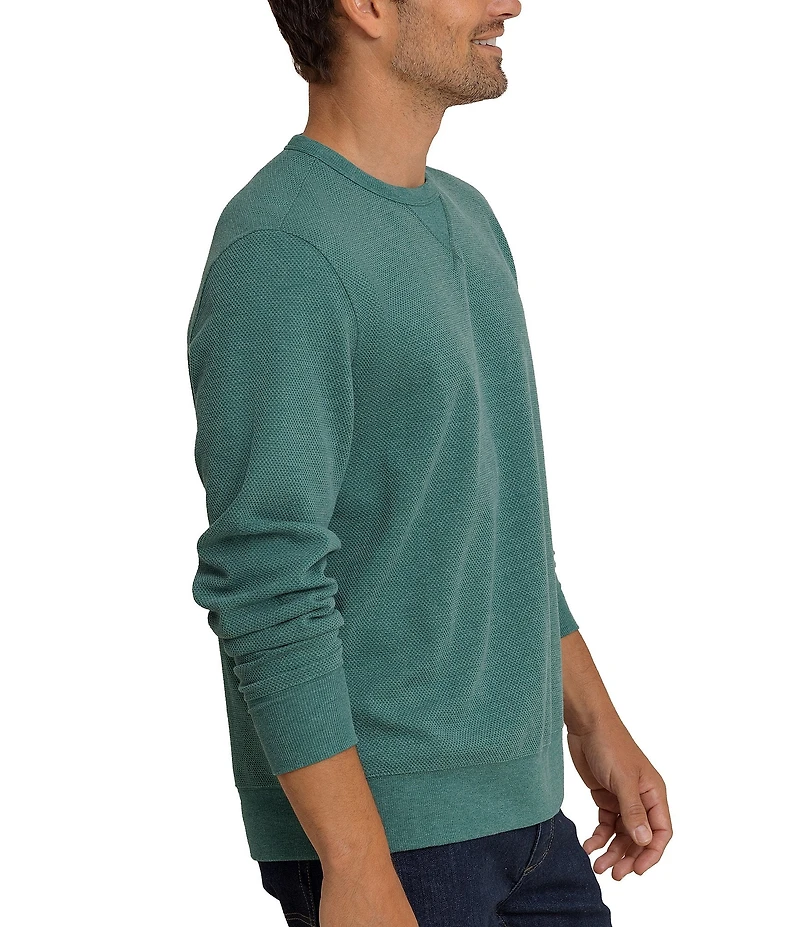Southern Tide Lowland Luxe Textured Sweatshirt