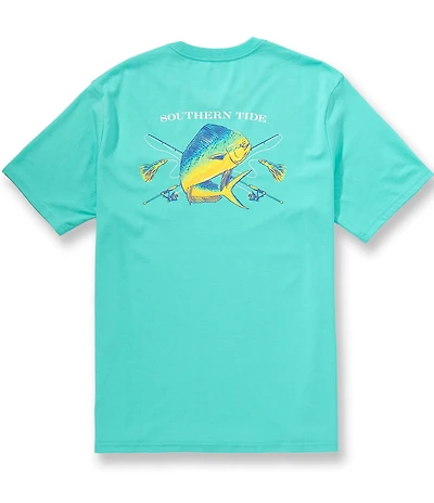 Southern Tide Mahi Deep Sea Fishing Short Sleeve Graphic T-Shirt