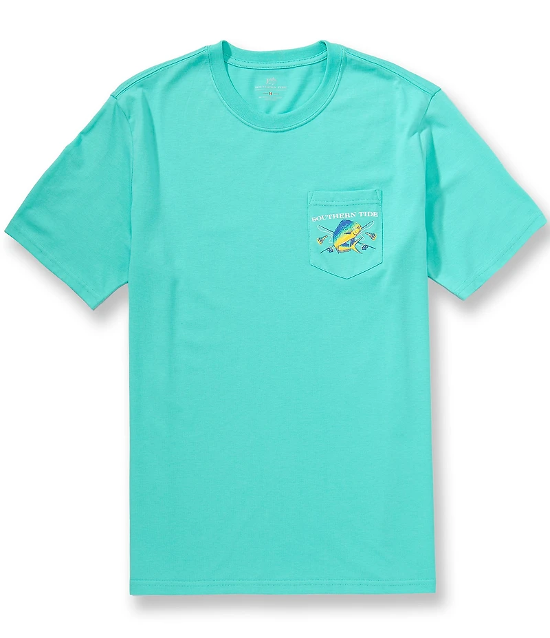 Southern Tide Mahi Deep Sea Fishing Short Sleeve Graphic T-Shirt