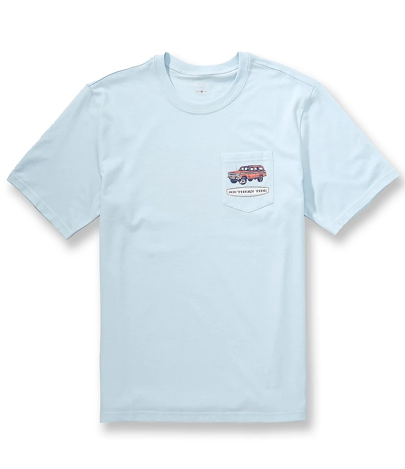 Southern Tide Marsh Wagon Short Sleeve Graphic T-Shirt