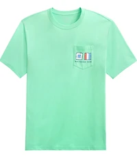 Southern Tide Nautical Flags Short Sleeve T-Shirt