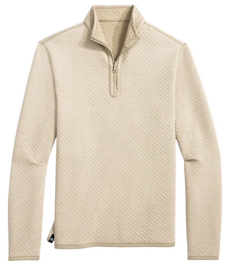 Southern Tide Oak Island Reversible Quarter-Zip Pullover