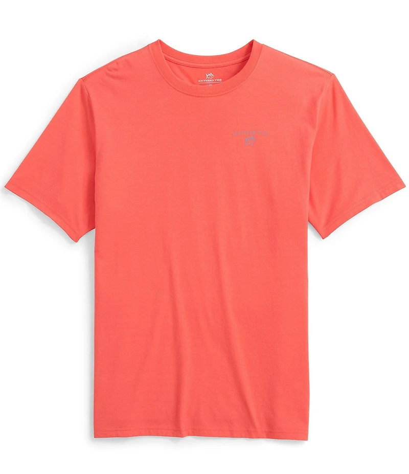 Southern Tide On Yacht Time Graphic Short Sleeve T-Shirt