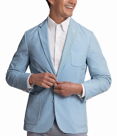 Southern Tide Pamlico Seersucker Blazer