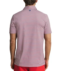 Southern Tide Pelican Landing Coastal Breeze Stripe Short Sleeve Polo Shirt