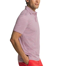 Southern Tide Pelican Landing Coastal Breeze Stripe Short Sleeve Polo Shirt