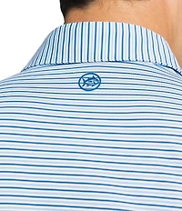 Southern Tide Pelican Landing Coastal Breeze Stripe Short Sleeve Polo Shirt