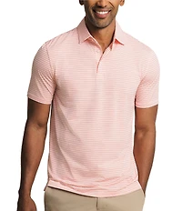 Southern Tide Pelican Landing Coastal Breeze Stripe Short Sleeve Polo Shirt