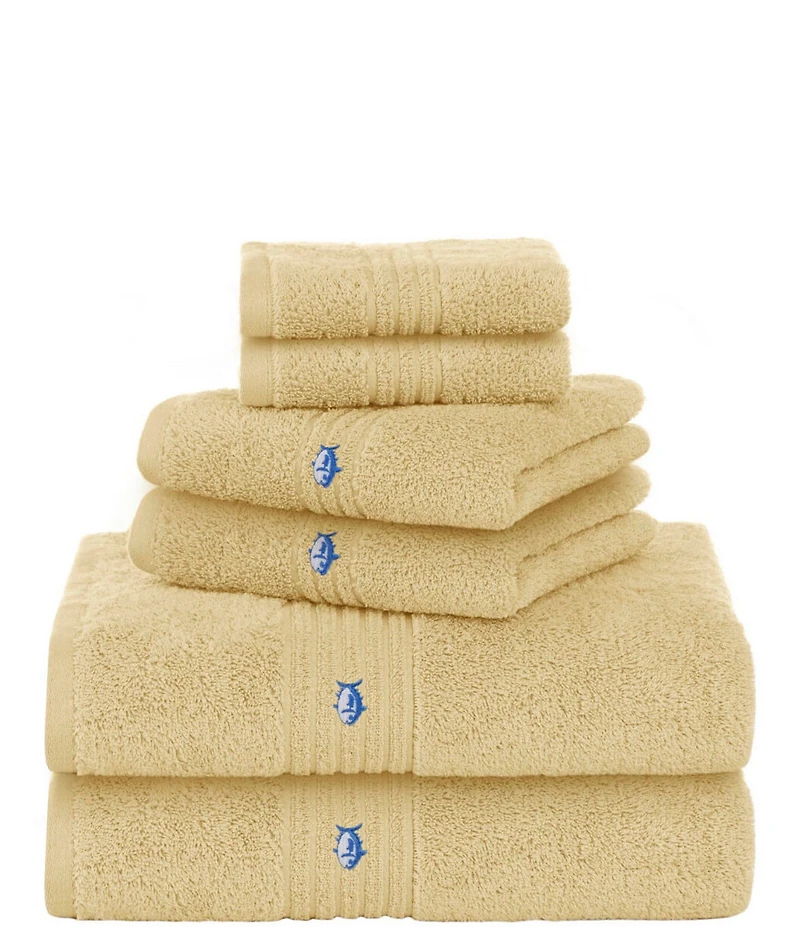 Southern Tide Performance 5.0 6-Piece Bath Towel Set