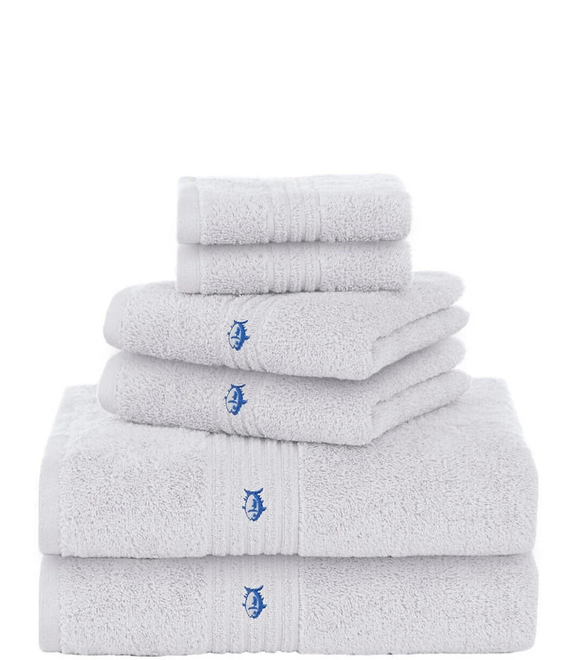 Southern Tide Performance 5.0 6-Piece Bath Towel Set